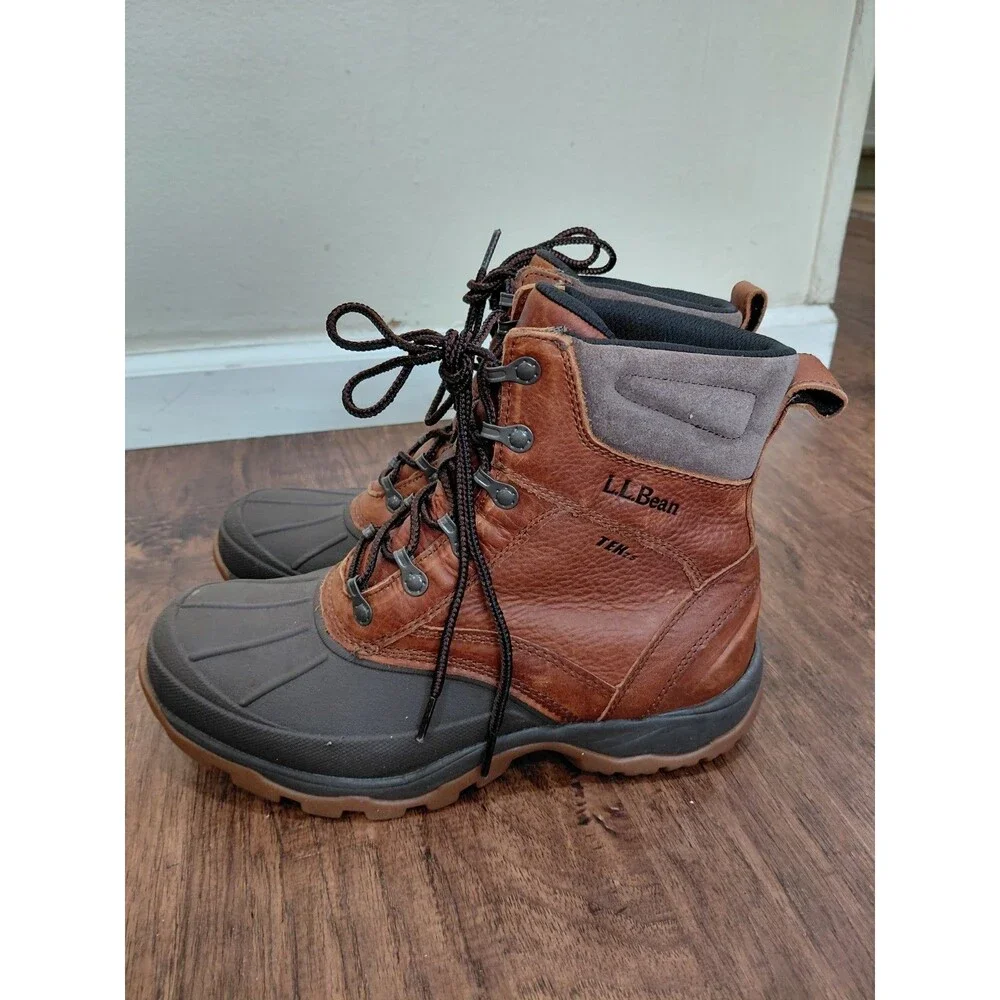 LL Bean Tek 2.5 Stormchaser Winter Boots /Primaloft Insulation, Men Size 8M